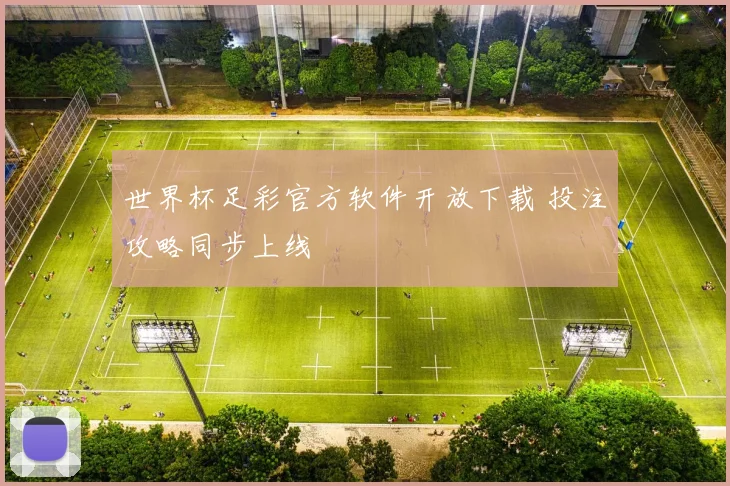 世界杯足彩官方软件开放下载 投注攻略同步上线